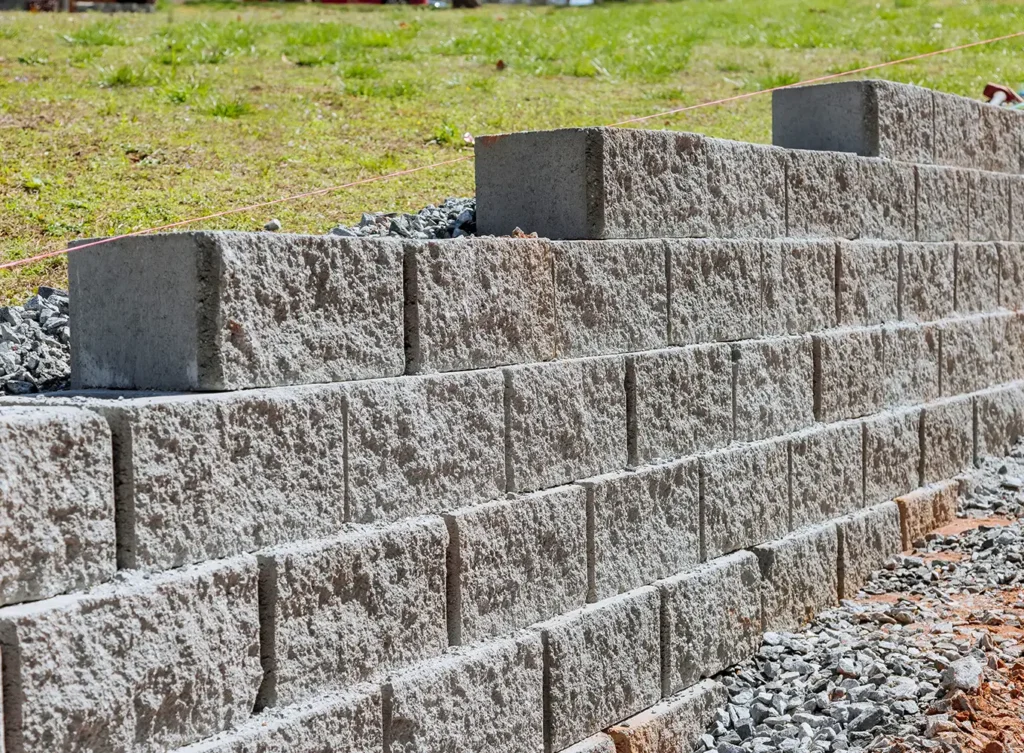retaining wall erosion control in the belleville illinois area
